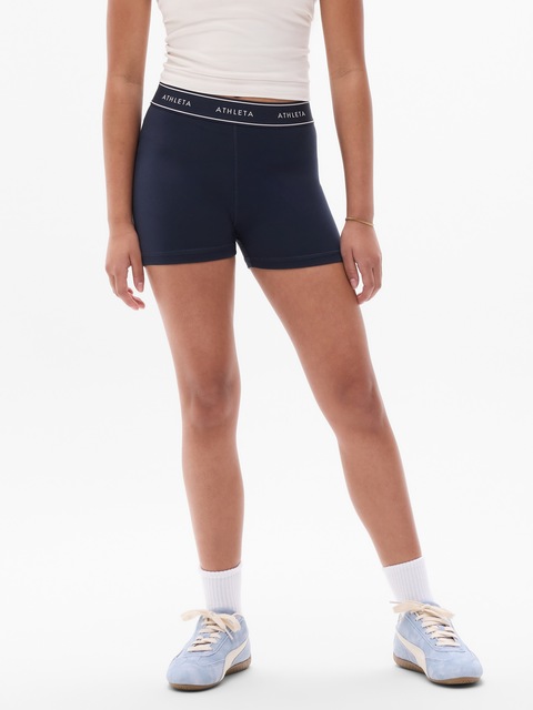 Athleta Girl Chit Chat Logo Short