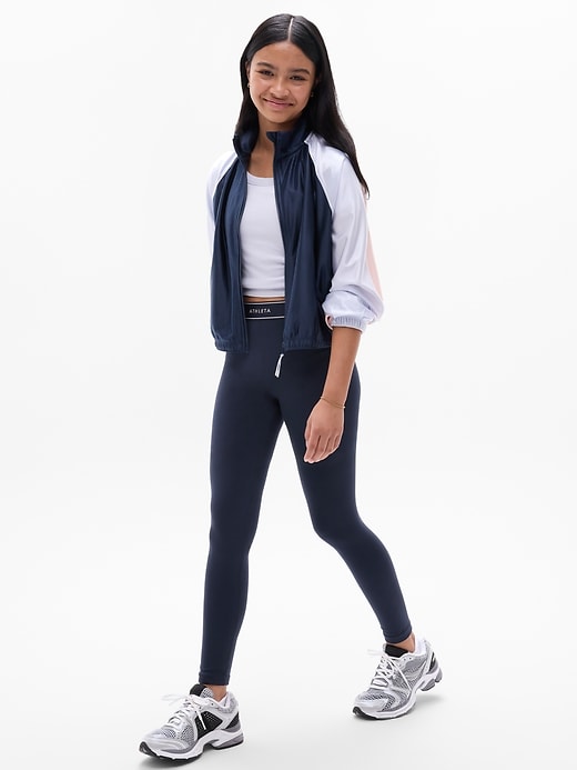 Image number 2 showing, Athleta Girl High Rise Chit Chat Logo Legging