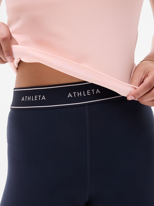 Image number 4 showing, Athleta Girl Rise Above Rib Scoop Tee