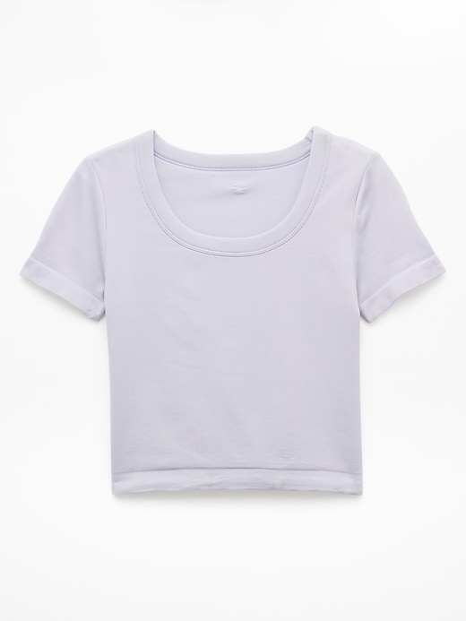 Image number 5 showing, Athleta Girl Rise Above Rib Scoop Tee