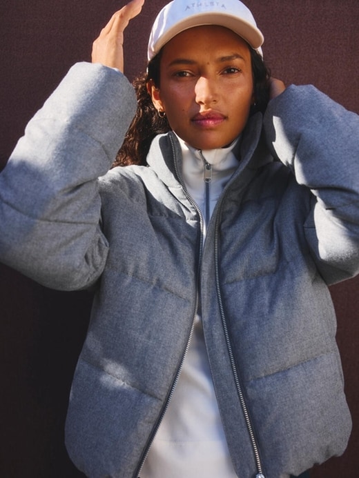 Image number 6 showing, Halo Flannel Puffer Jacket