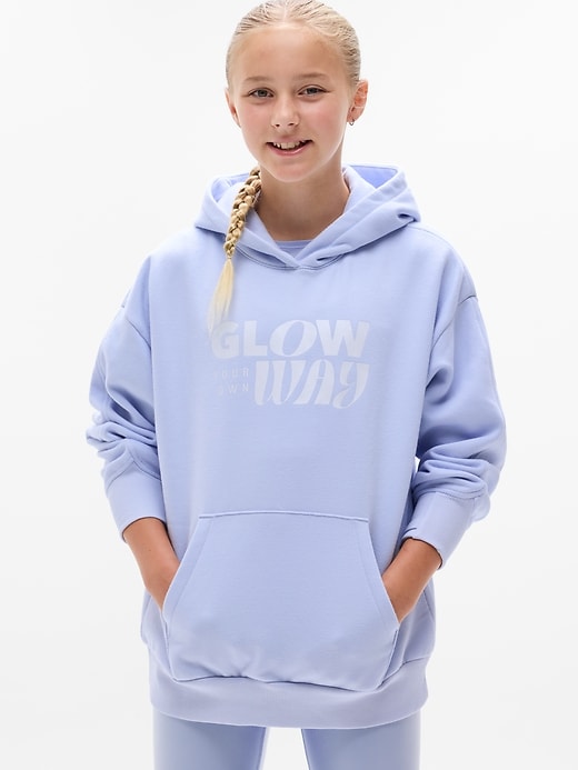 Image number 1 showing, Athleta Girl All Day Oversized Hoodie