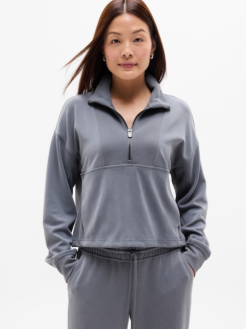 Seasoft Rib 1/4 Zip Popover