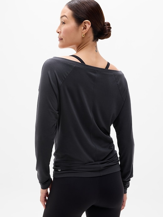 Image number 3 showing, Move With Ease Off The Shoulder Top