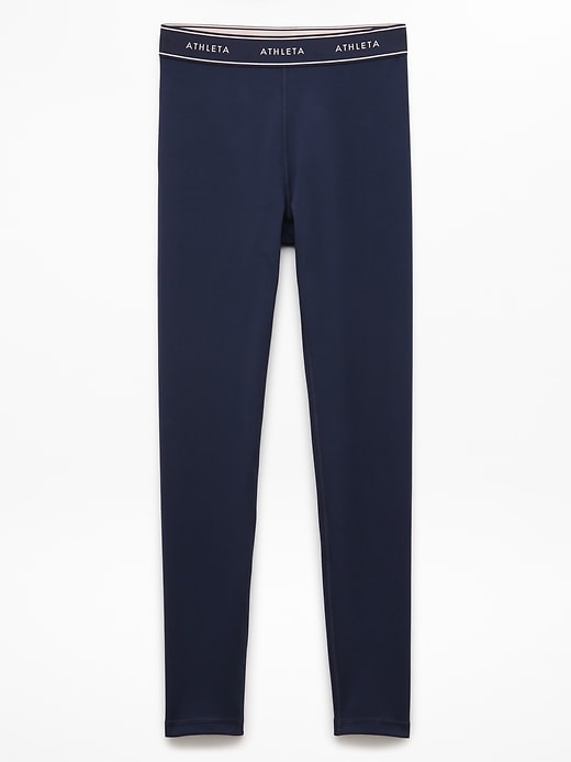 Image number 5 showing, Athleta Girl High Rise Chit Chat Logo Legging
