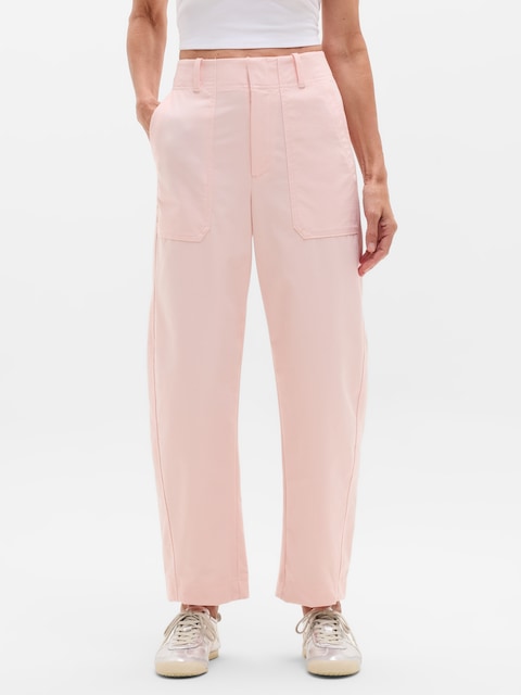 Skyline High Rise Barrel Leg Pant