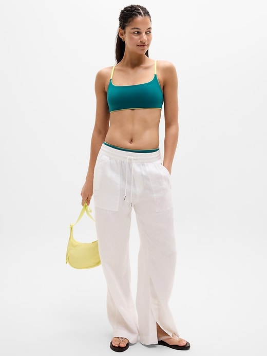 Image number 2 showing, Square Neck Tipped Bikini Top