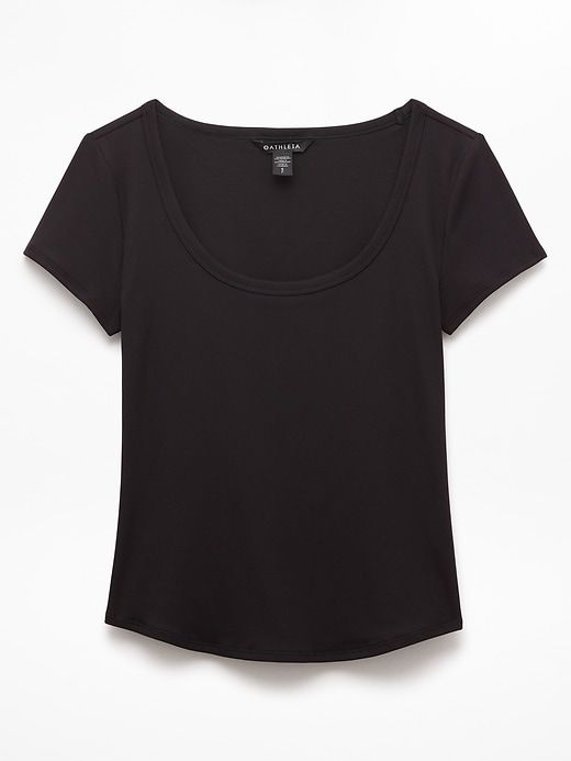 Image number 8 showing, Signature Rib Scoop Tee