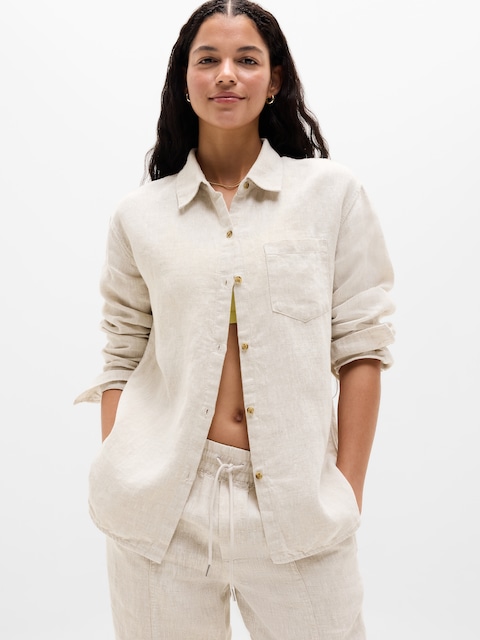 Retreat Linen Top