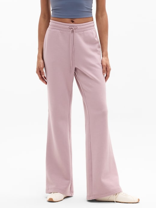 Image number 1 showing, Forever Fleece Mid Rise Flare Pant