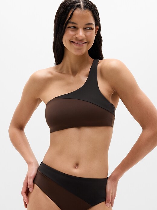 Image number 1 showing, Shoreline Asymmetrical Bikini Top