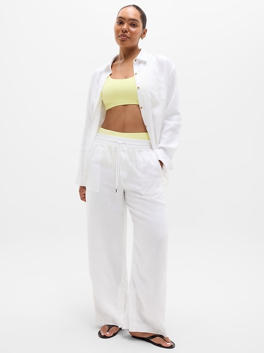 Image number 5 showing, Retreat Linen Top