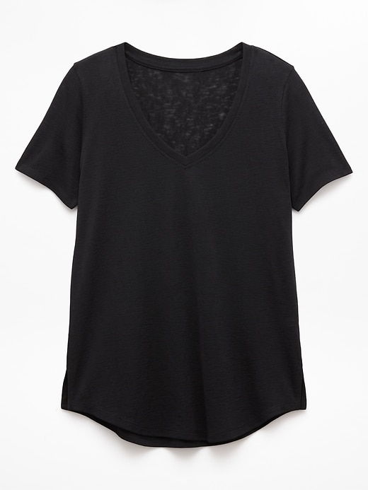Image number 5 showing, Breezy Scoop V-Neck Tee