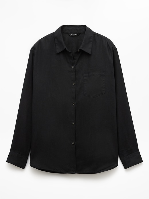 Image number 7 showing, Retreat Linen Top
