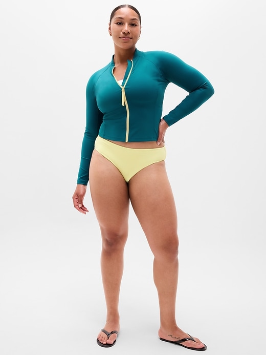 Image number 5 showing, Zip-Front Rashguard