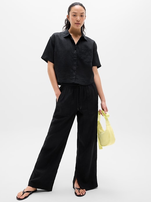 Image number 2 showing, Retreat Linen Short Sleeve Shirt