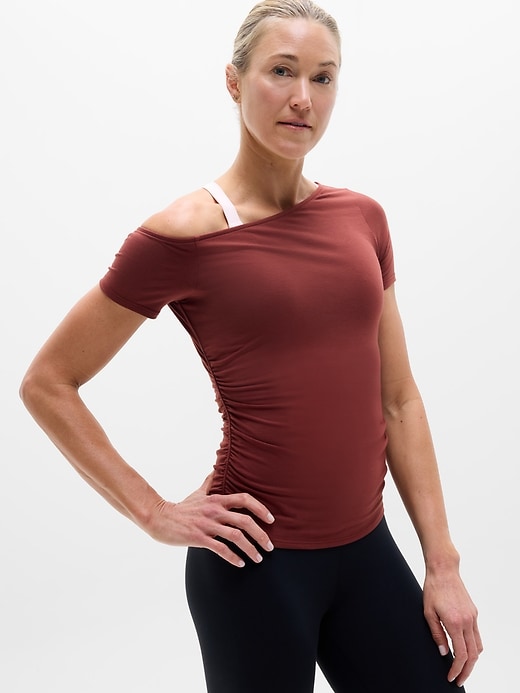 Image number 1 showing, Move With Ease One Shoulder Tee