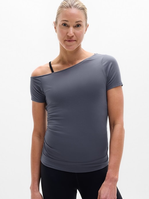 Image number 1 showing, Move With Ease One Shoulder Tee