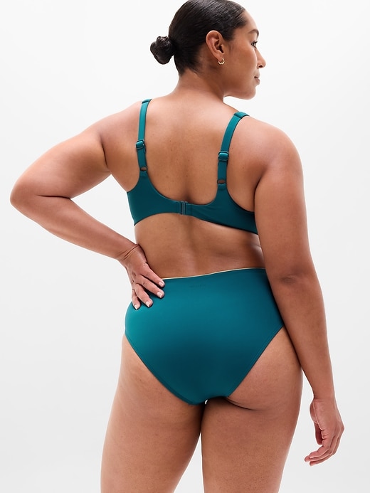 Image number 5 showing, High Waist Cheeky Tipped Swim Bottom