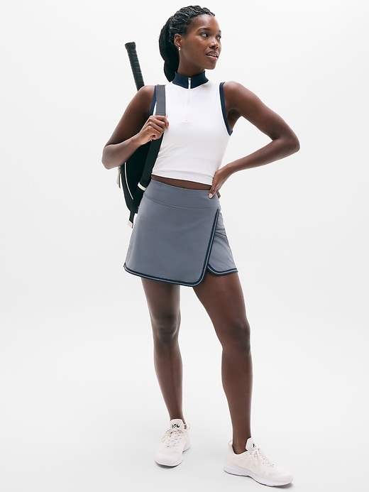 Image number 2 showing, Crosscourt High Rise Tipped 14" Skort