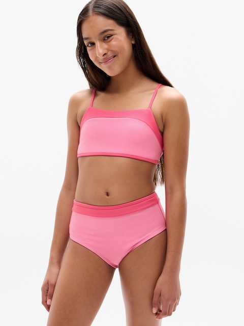Athleta Girl Reversible High Rise Swim Bottom