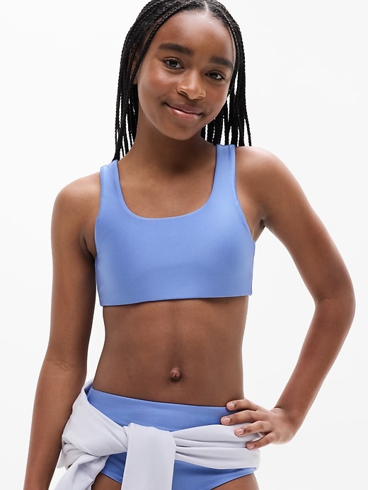 Image number 1 showing, Athleta Girl Cloud Scoop Bikini Top