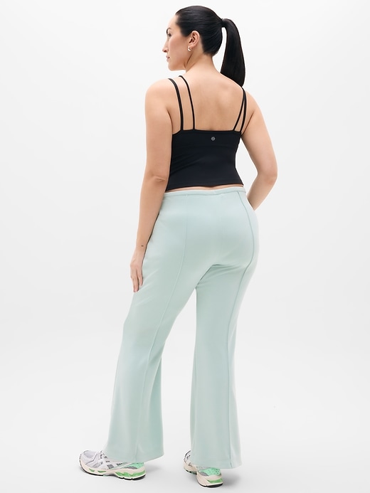 Image number 6 showing, Seasoft Pintuck Mid Rise Flare Pant
