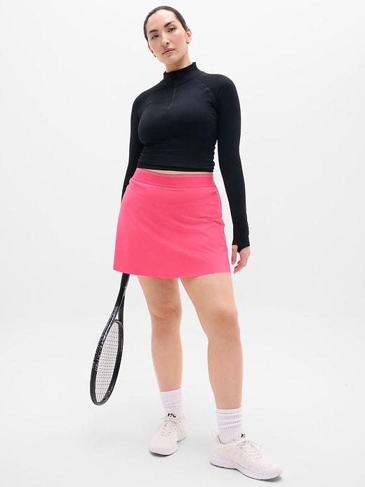Image number 4 showing, Ace A-Line Tipped 15.5" Skort