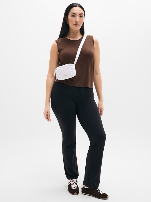 Image number 5 showing, Getaway Linen Blend Muscle Tank