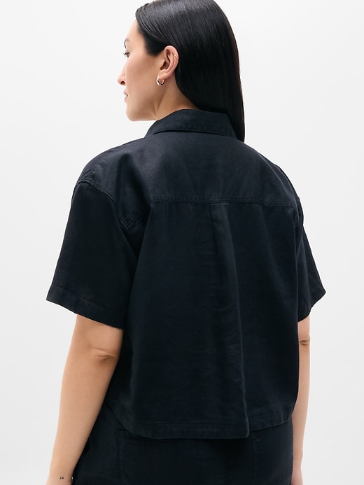 Image number 7 showing, Retreat Linen Short Sleeve Shirt