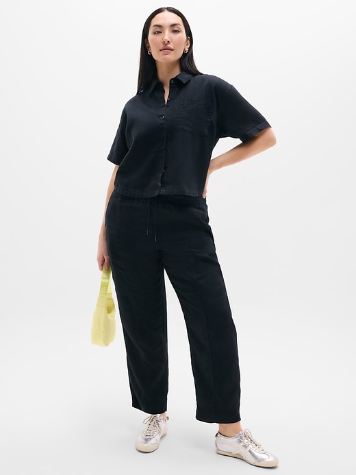 Image number 6 showing, Retreat Linen Short Sleeve Shirt