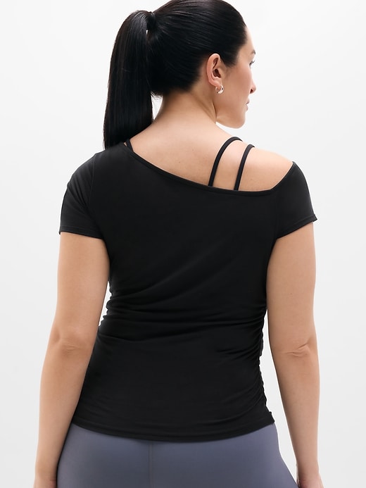Image number 6 showing, Move With Ease One Shoulder Tee