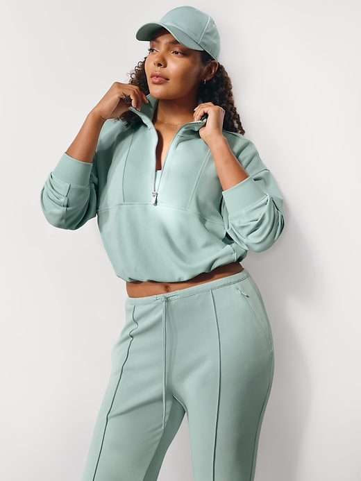 Image number 8 showing, Seasoft Rib 1/4 Zip Popover