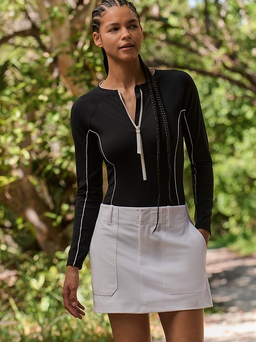 Image number 8 showing, Skyline Mid Rise Skirt