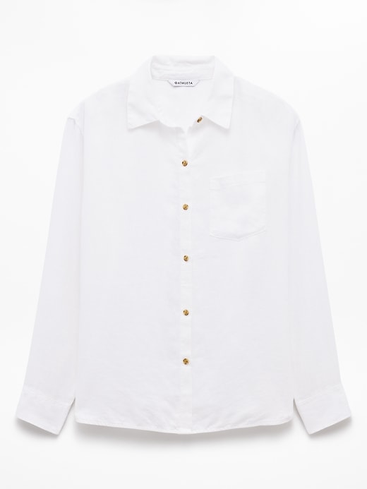 Image number 7 showing, Retreat Linen Top