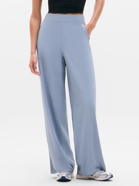 Brooklyn Mid Rise Wide Leg Pant