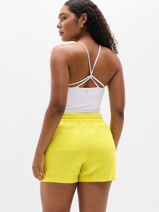 Image number 5 showing, Retreat Linen Mid Rise 4" Short