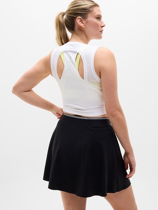 Image number 5 showing, Ace A-Line Tipped 15.5" Skort