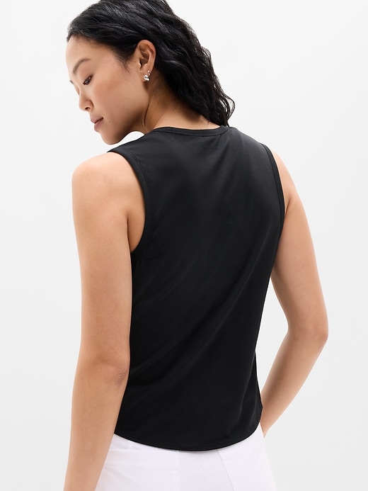 Image number 2 showing, Foundation V-Neck Tank