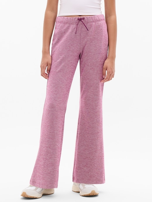 Image number 1 showing, Athleta Girl Low Rise Cozy Rib Flare Jogger