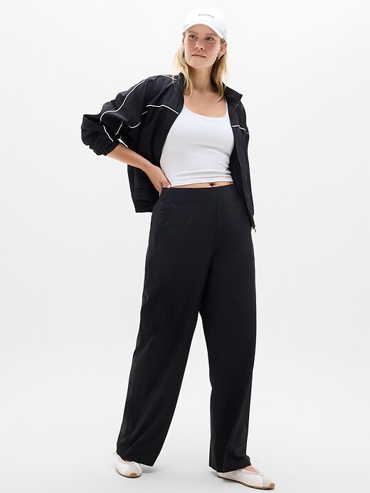 Image number 4 showing, Brooklyn Mid Rise Wide Leg Pant