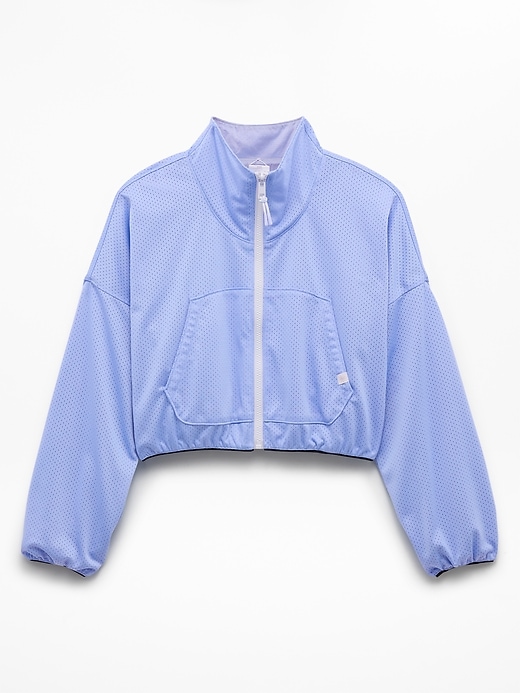 Image number 5 showing, Athleta Girl Reversible Mesh Windbreaker