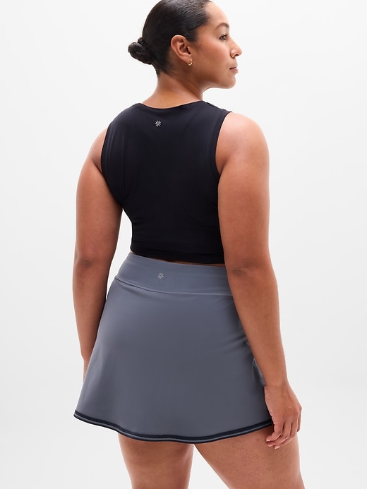 Image number 5 showing, Crosscourt High Rise Tipped 14" Skort