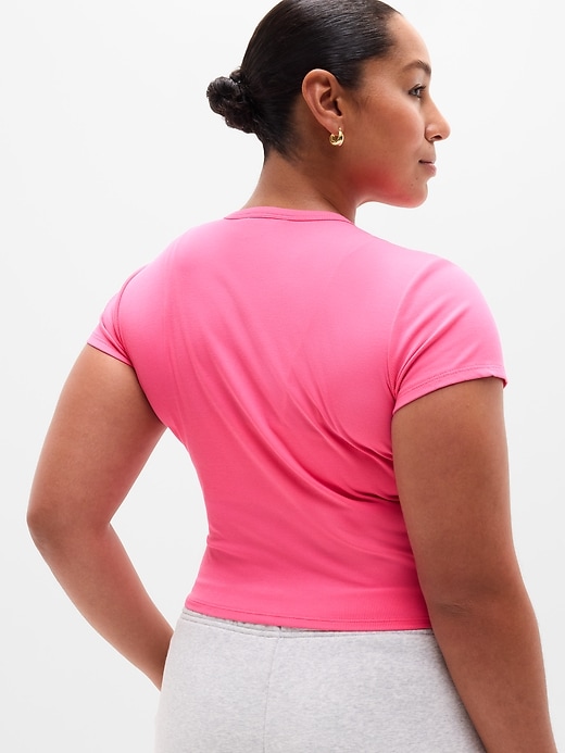 Image number 6 showing, Signature Rib Crop Tee