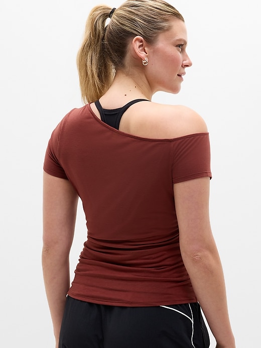 Image number 6 showing, Move With Ease One Shoulder Tee