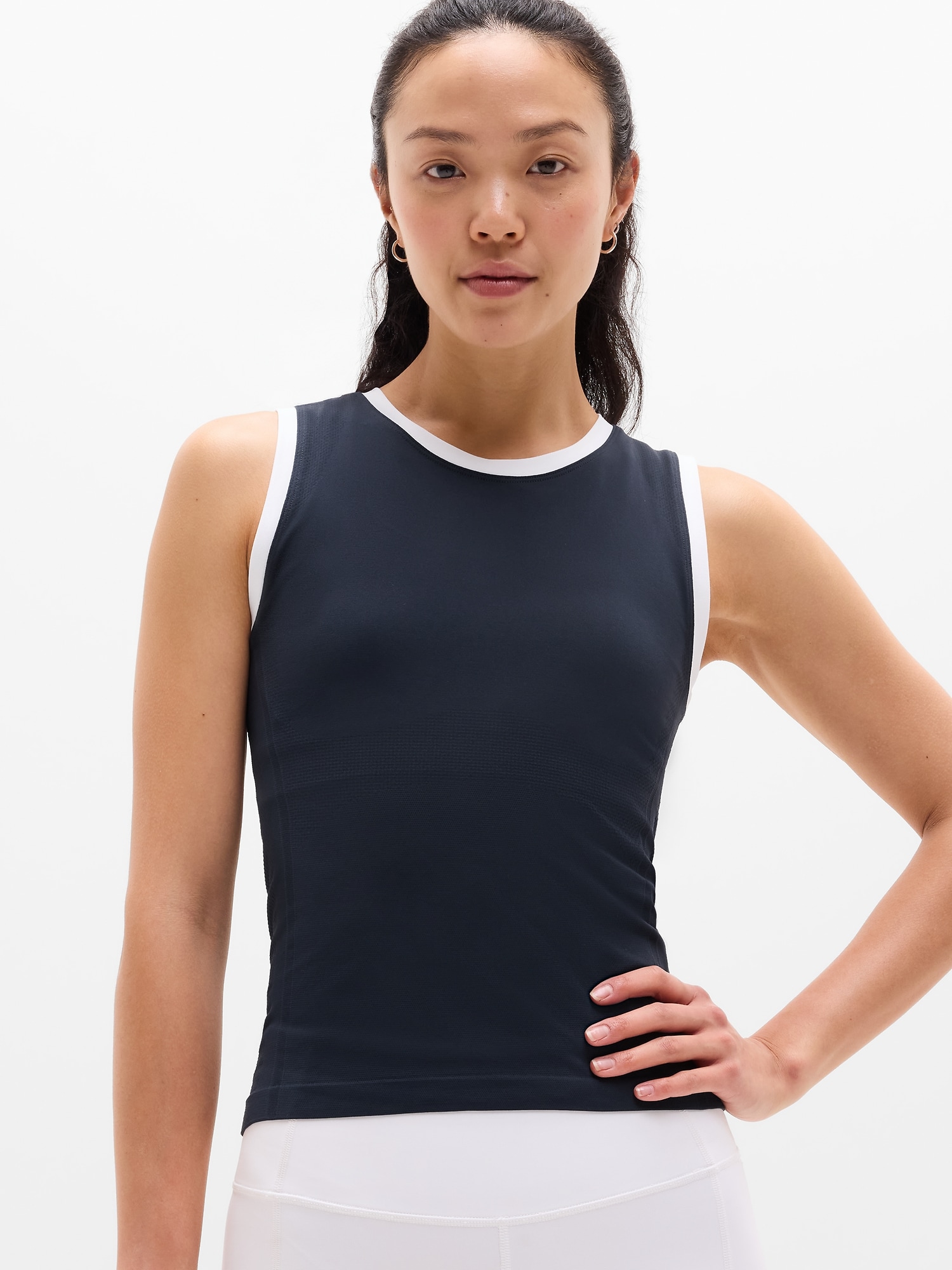 Athleta Women's Momentum Flex Muscle Tank Blue Size XXS