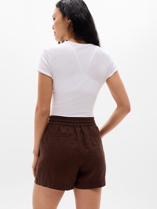 Image number 5 showing, Retreat Linen Mid Rise 4" Short