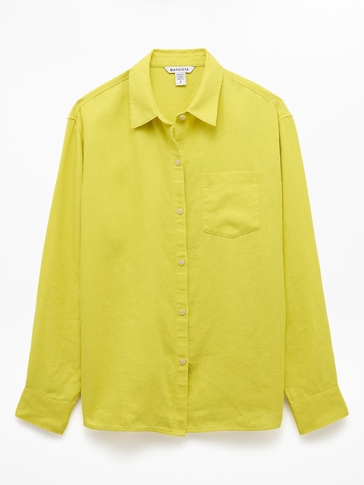 Image number 6 showing, Retreat Linen Top