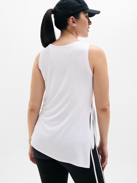 Image number 6 showing, Move With Ease Asym Tie Tank