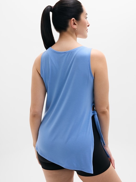Image number 6 showing, Move With Ease Asym Tie Tank